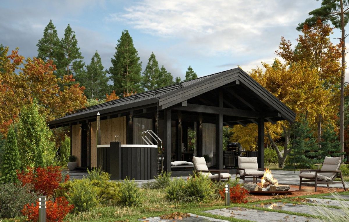 Баня Вольфсбург 6 (6х9)