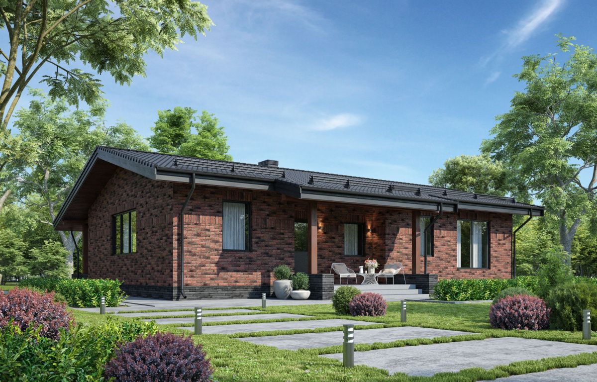 Дом-баня 8х13 Альби