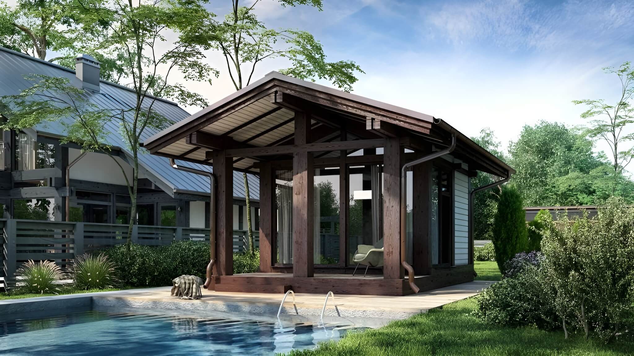 Фахверковая баня Мюнхен