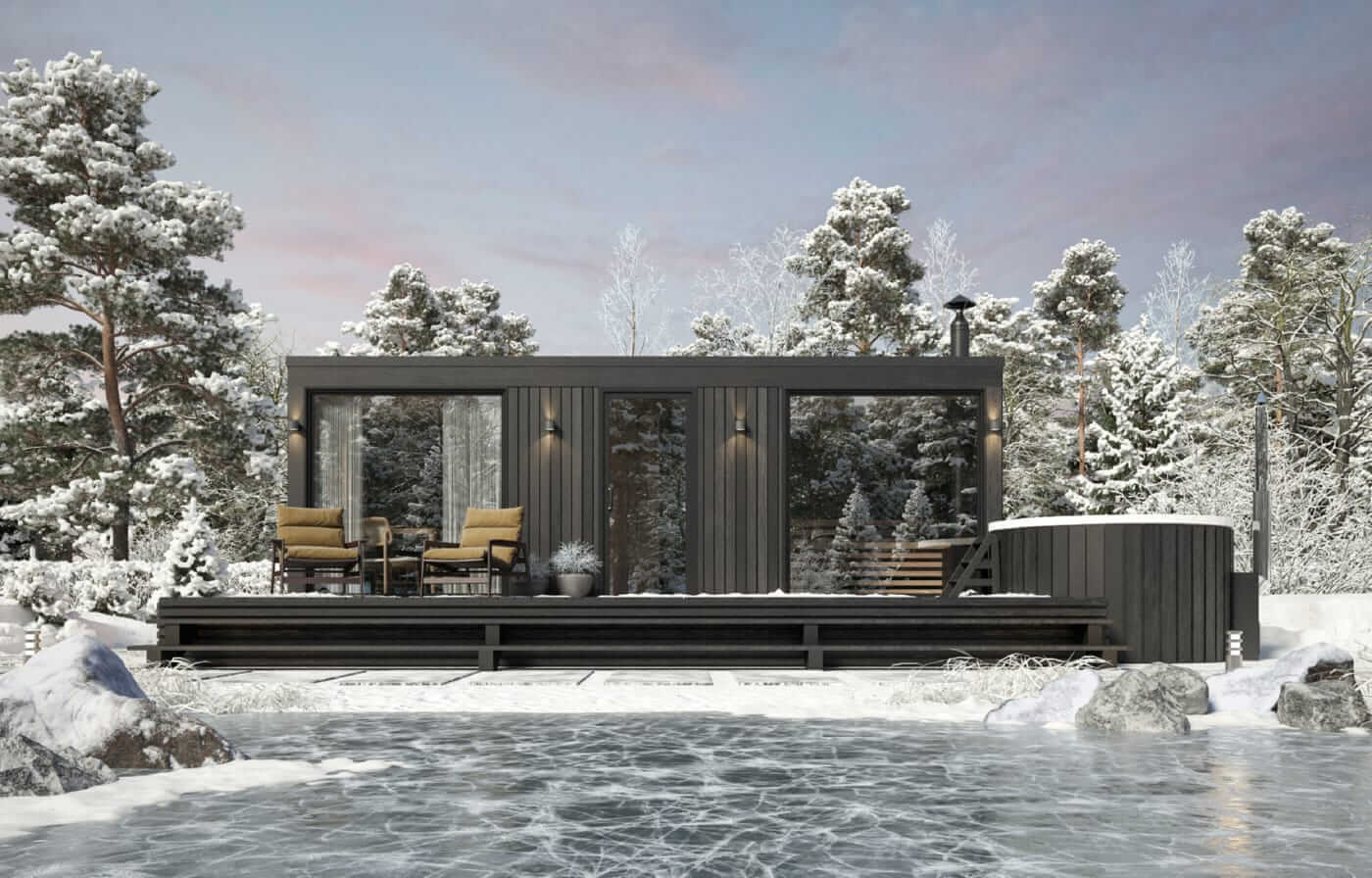 Модульная баня Box 12