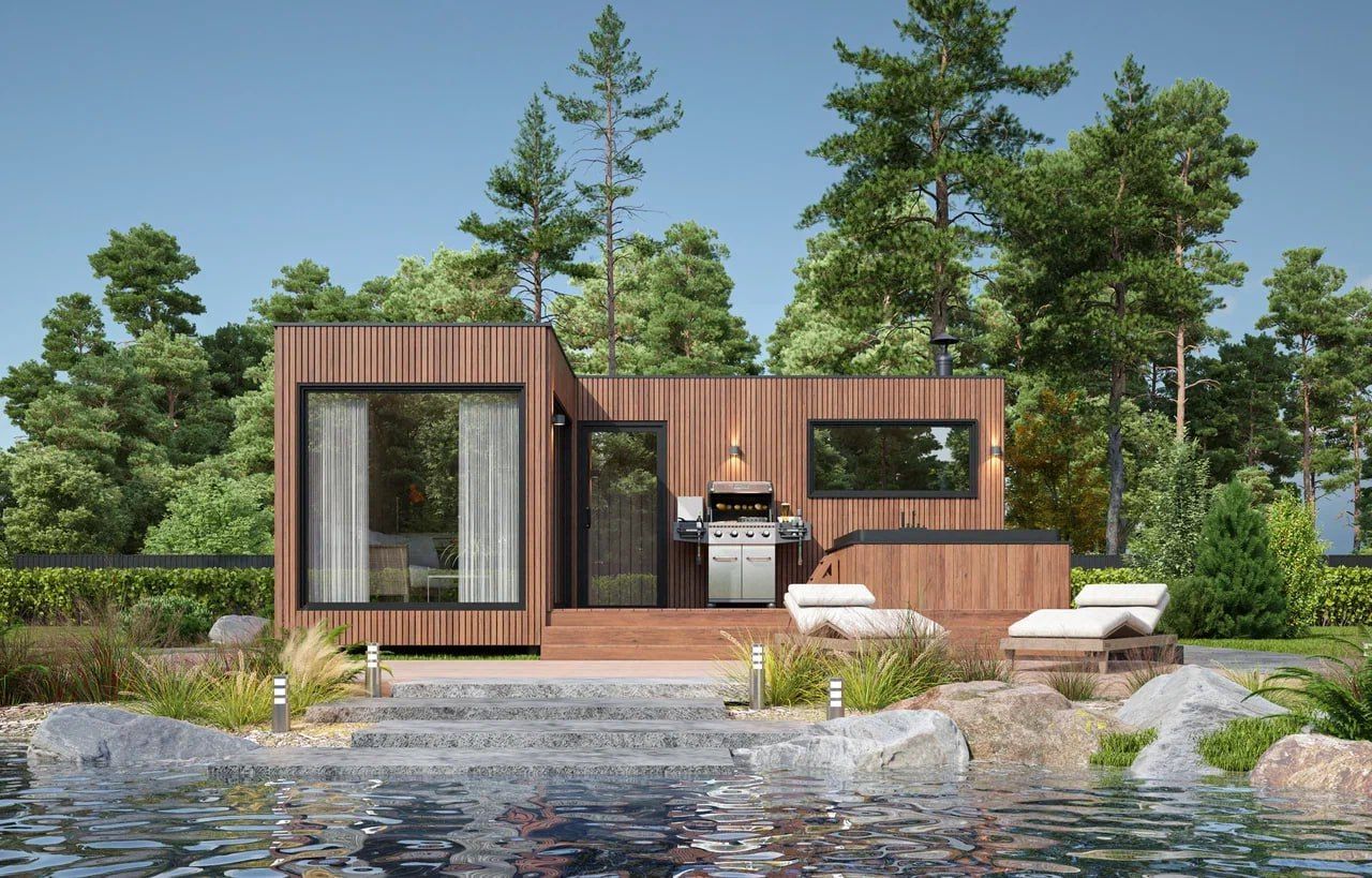 Модульная баня Scandi 04