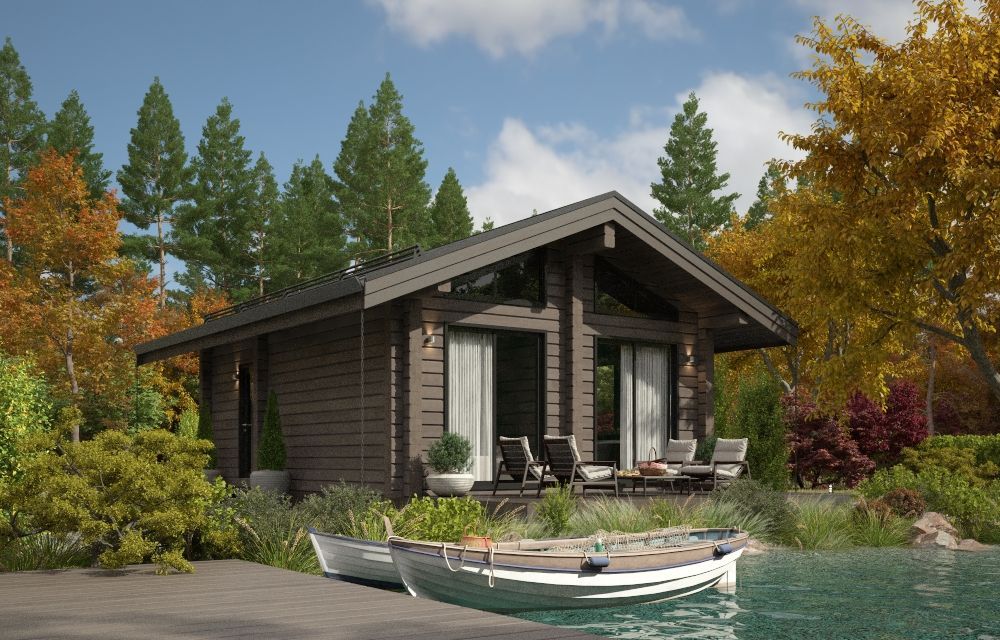 Баня из клееного бруса Магдебург 7 (6х8)