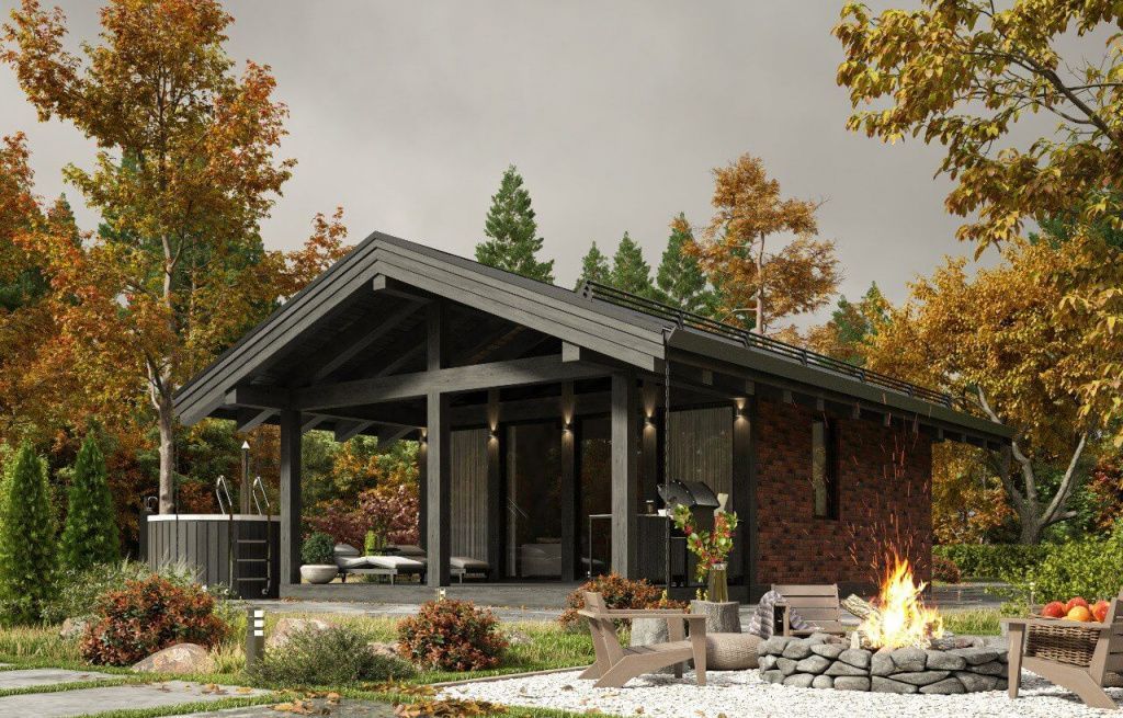 Баня Берлин ГБ-4 (6х10)