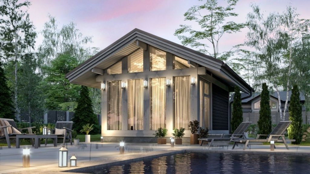 Баня под ключ 6х4 Эссен