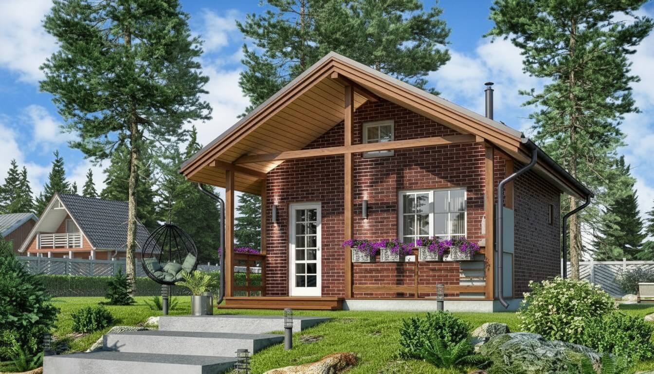 Финская баня Альц Medium