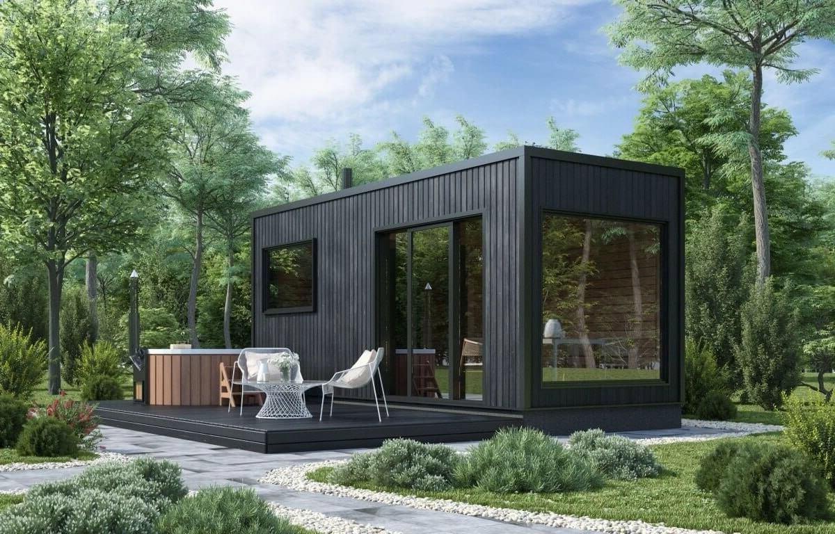 Модульная баня Box 08