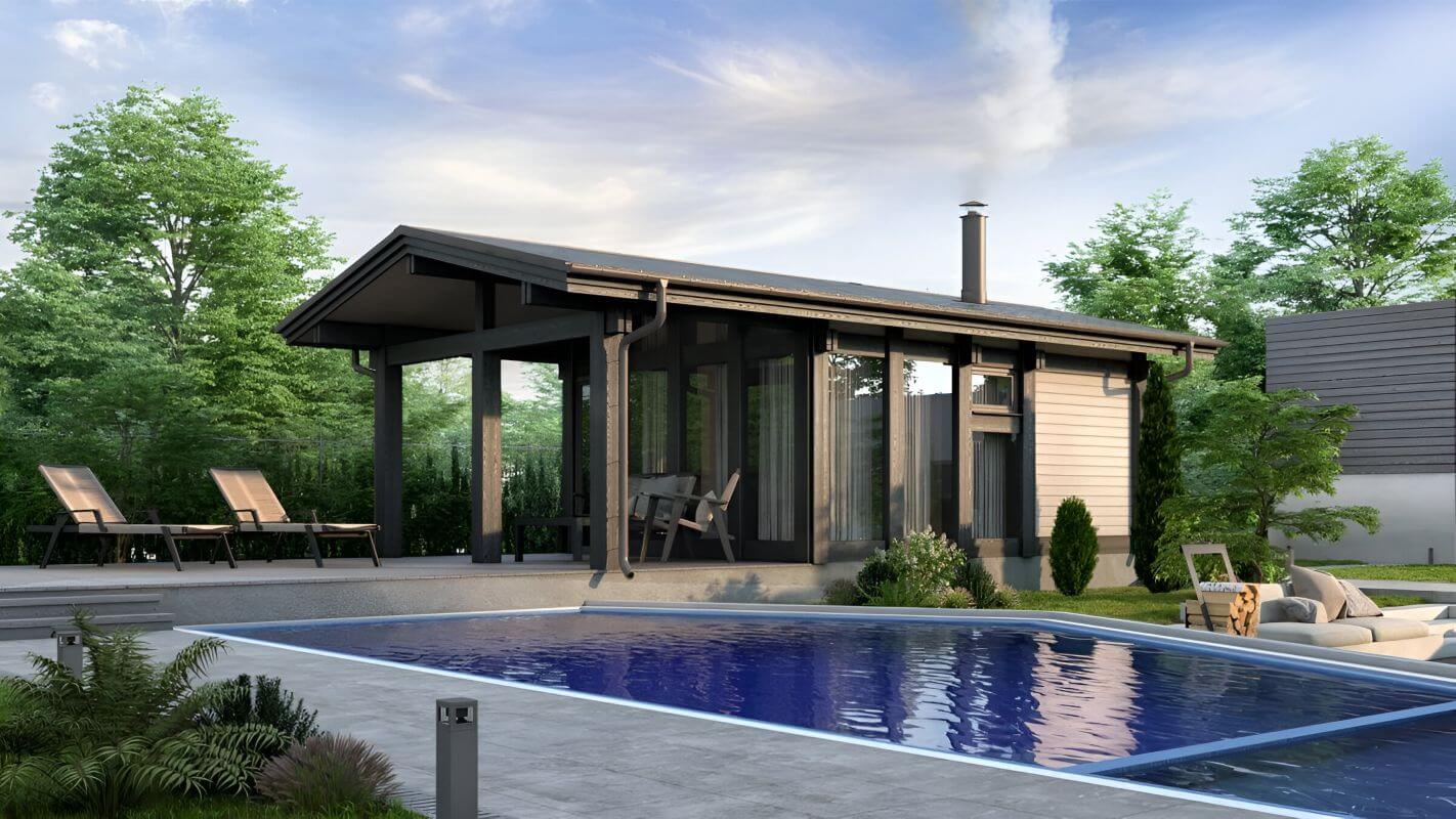 Баня под ключ 9 на 5 Берлин