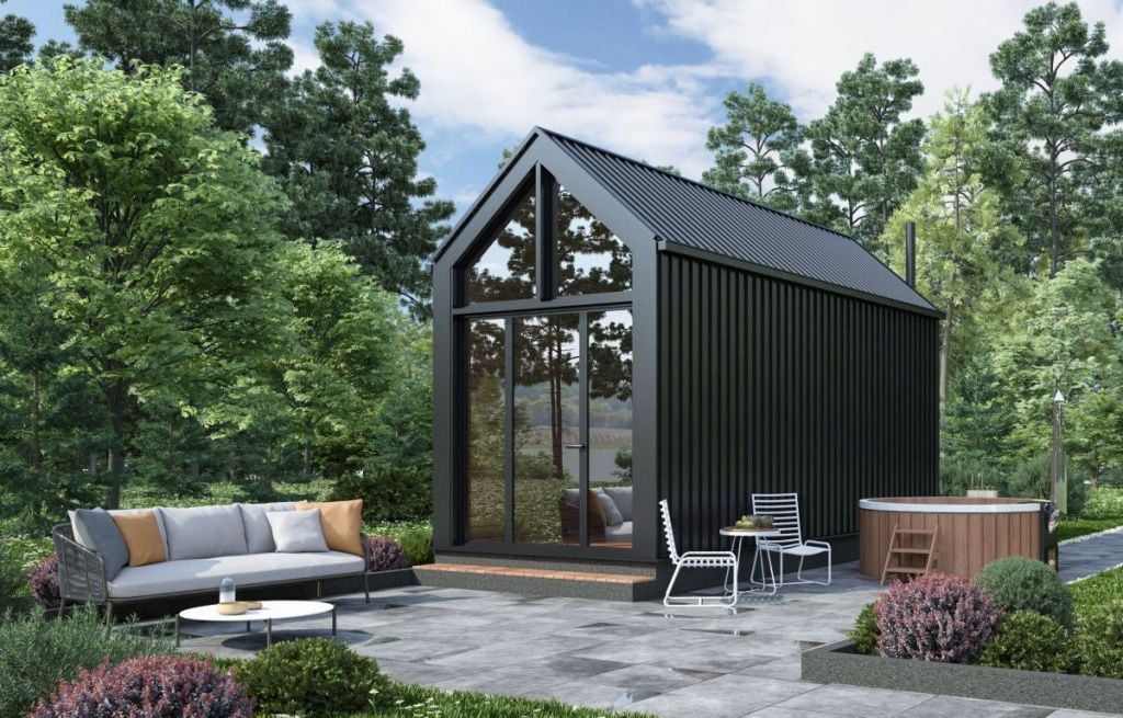 Мобильная баня Barn Classic (6х2,4)