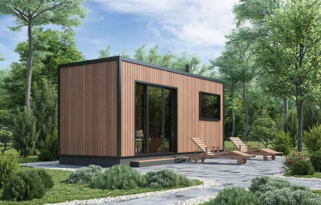 Мобильная баня Hi-tech 6х2,4