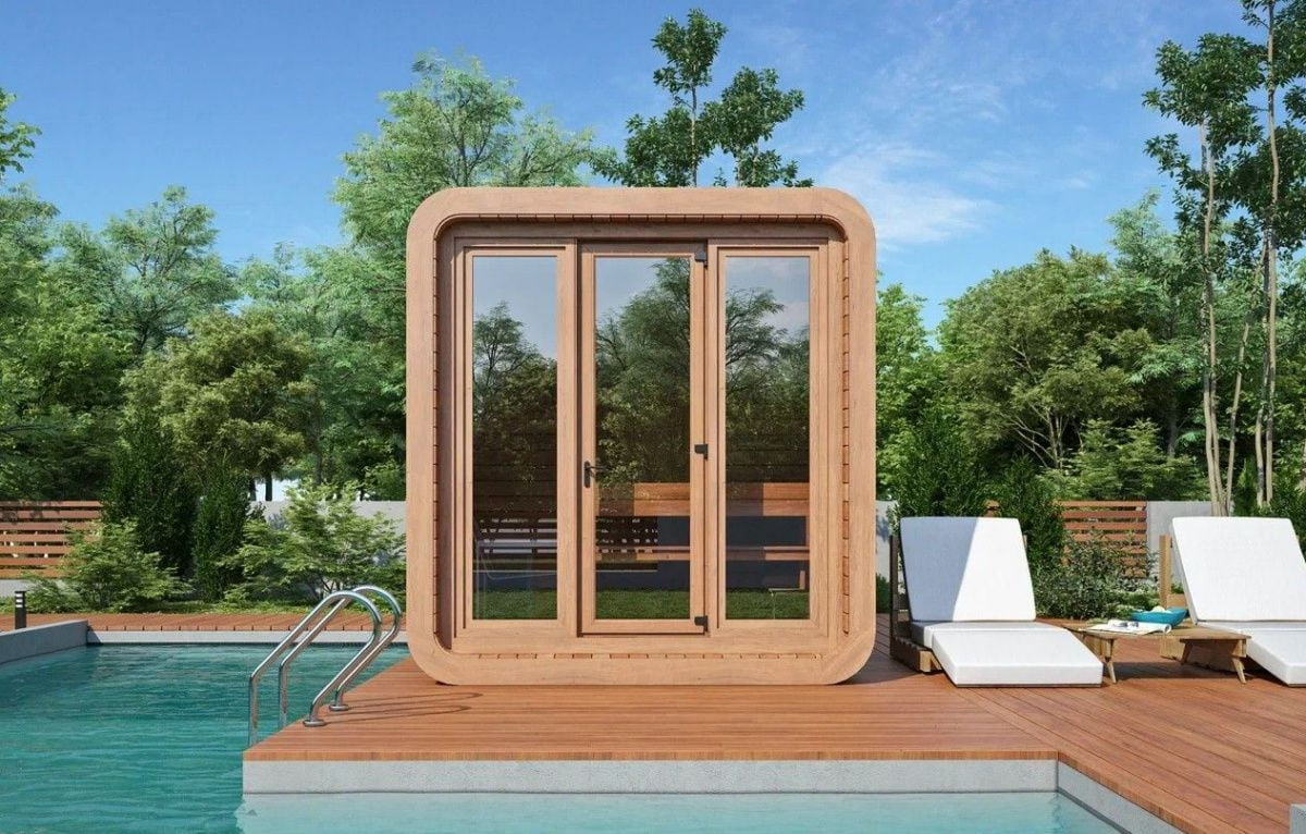 Мобильная баня Panorama L