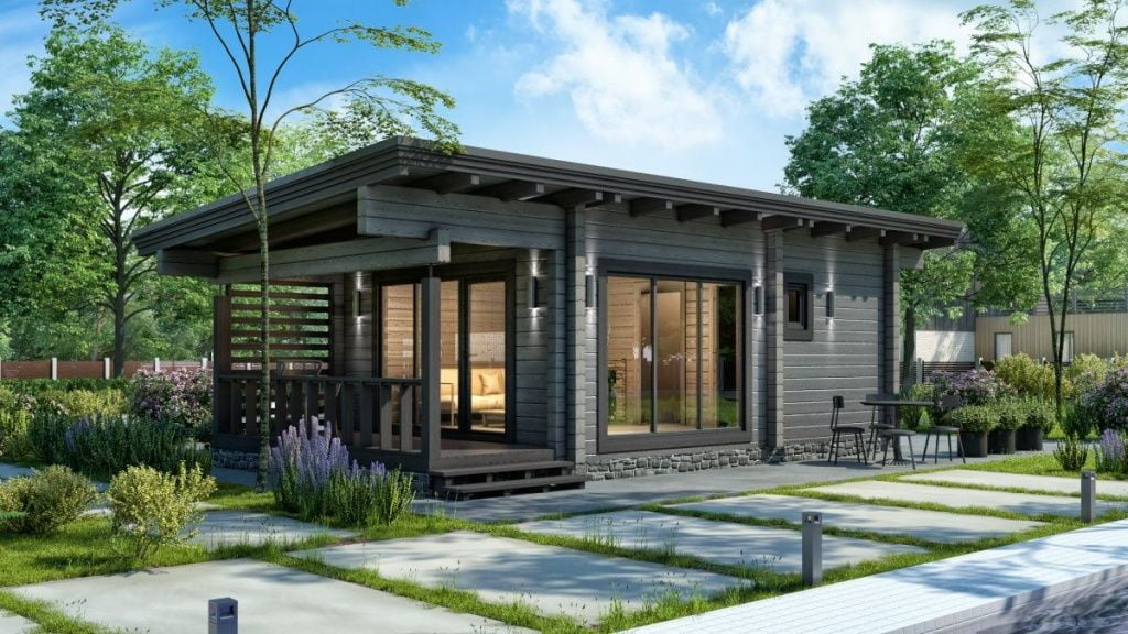 Финская баня из бруса Форино