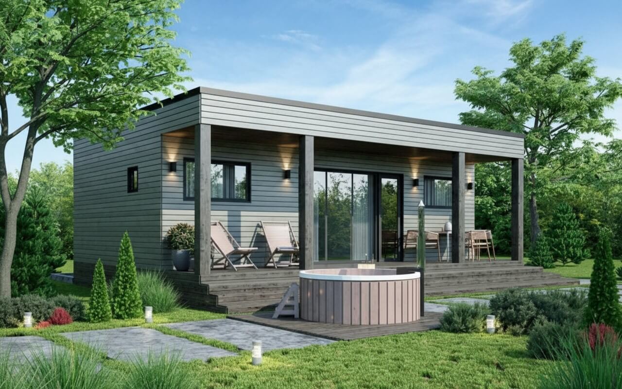 Модульная баня Виттен