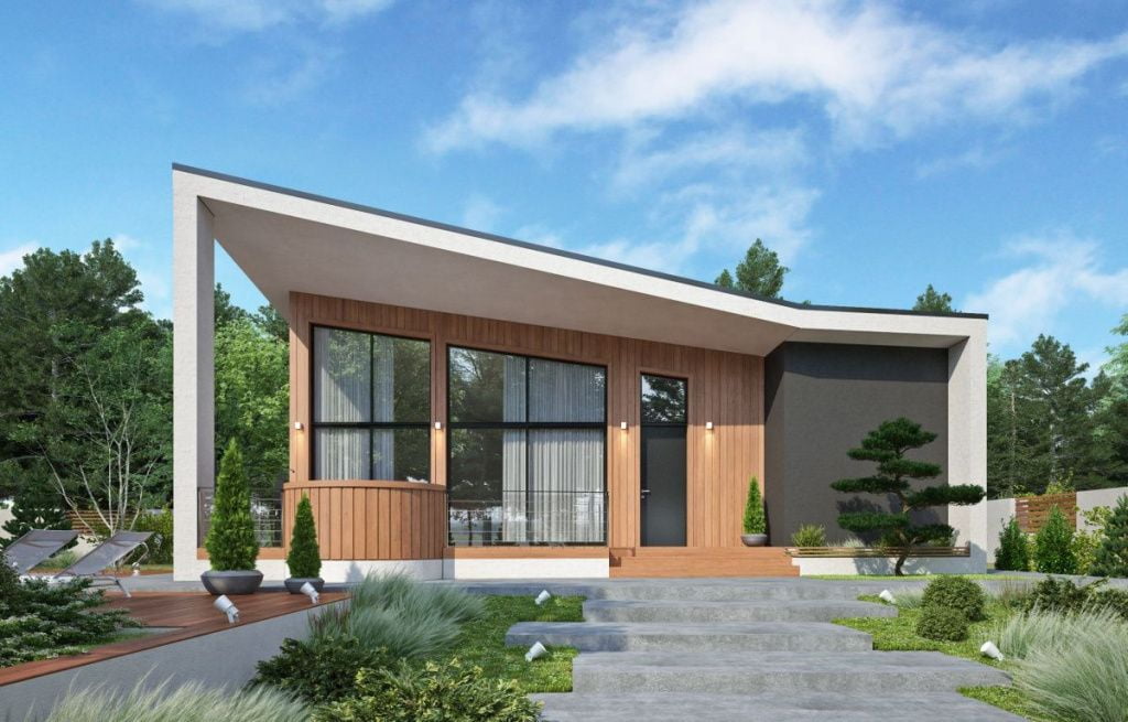 Каркасная баня Ривьера