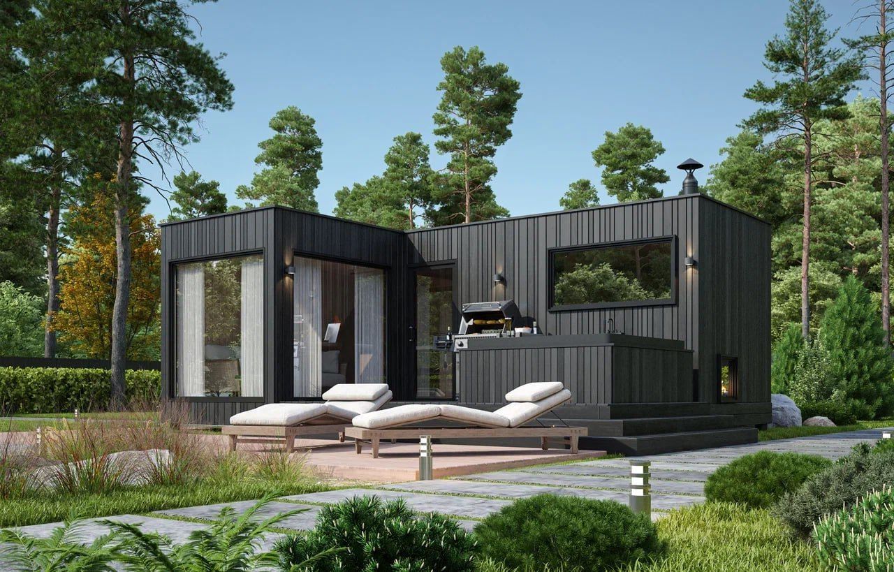 Модульная баня Scandi 03