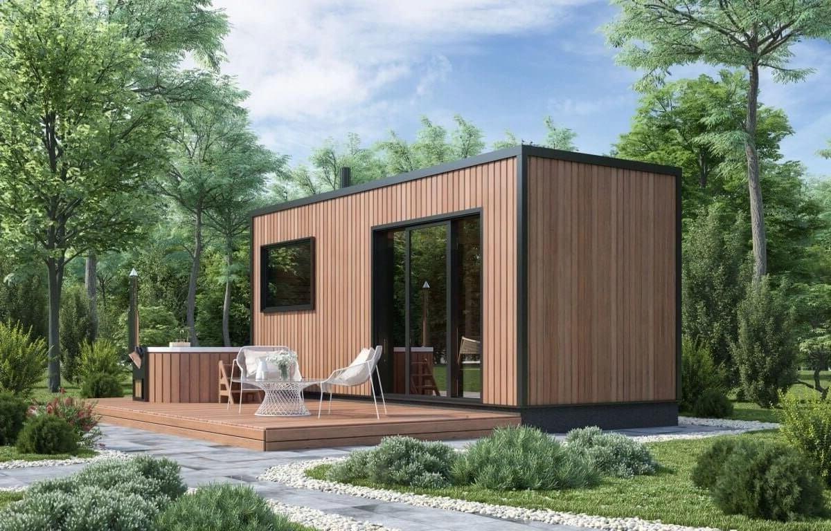 Модульная баня Box 06