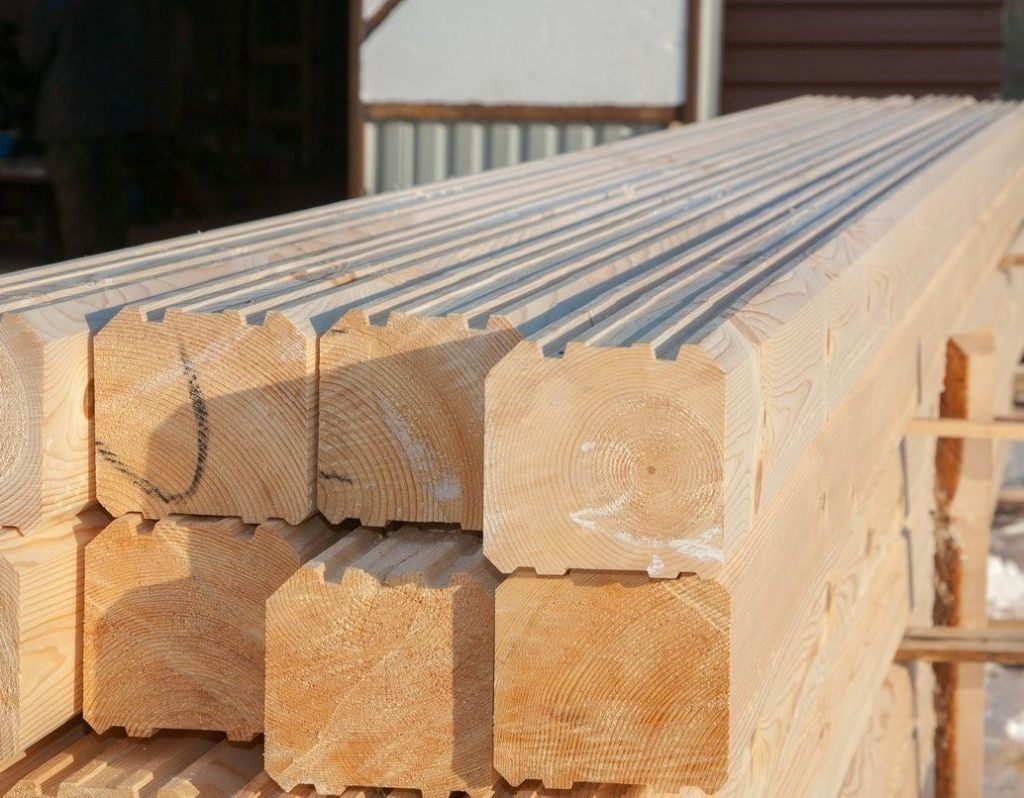 заводской домокомплект из профилированного бруса